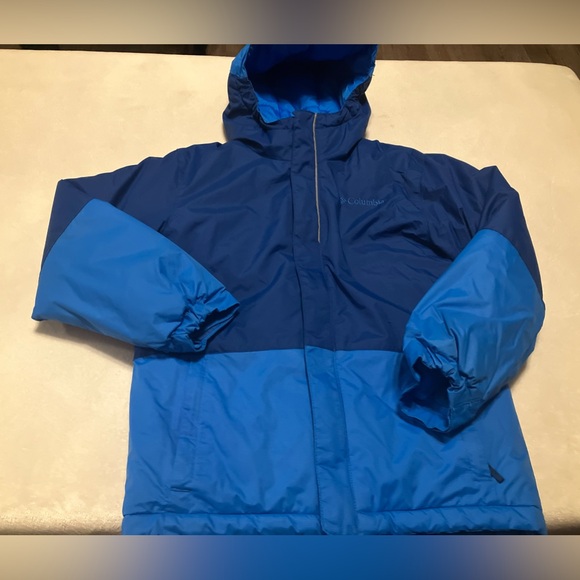 Columbia Blue Hooded Jacket